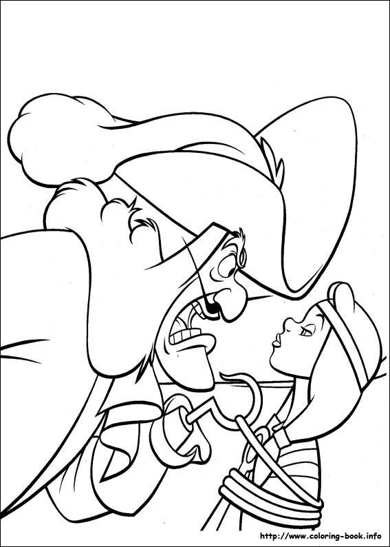 Peter Pan coloring picture